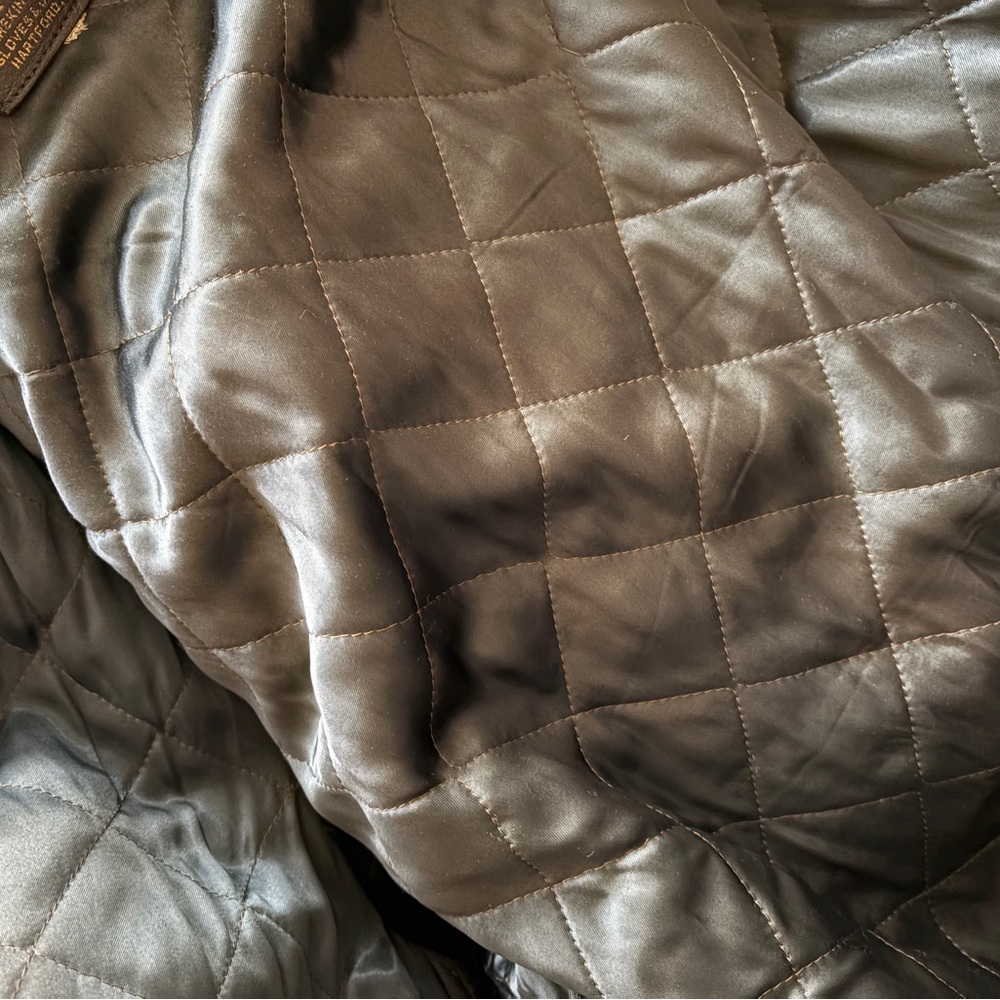 Fringed Leather Jacket - Dark Brown - image 6